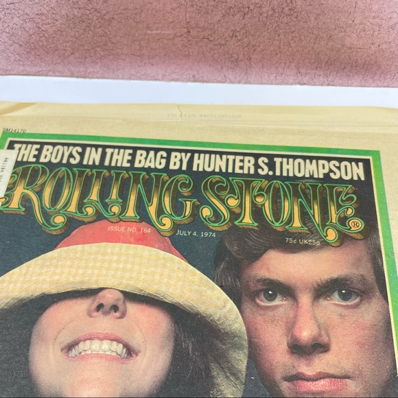 Vintage Rolling Stone Magazine Jane Fonda Ralph Gleason Vietnam July 4, 1974 - Picture 2 of 6